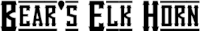 Bear's Elkhorn at Collier's Corner Logo